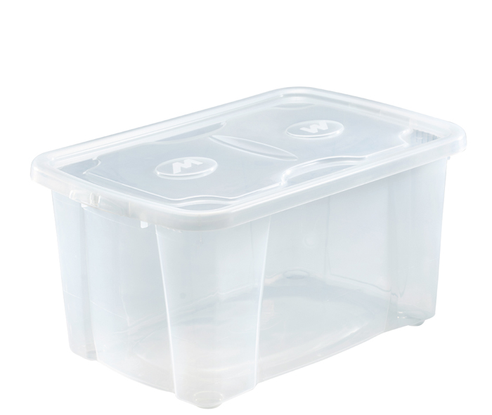 scatola in plastica con coperchio per riporre oggetti prodotta da mazzei home