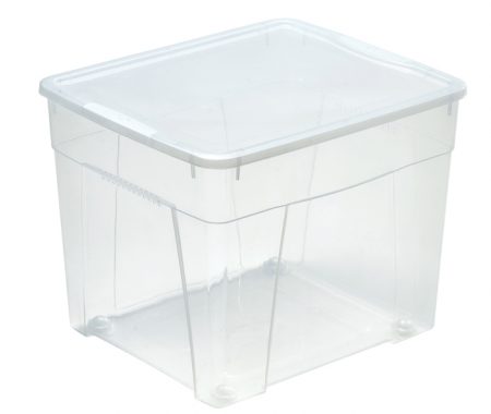 robusta scatola trasparente con coperchio produzione mazzei home
